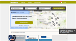 Desktop Screenshot of centrejob.com